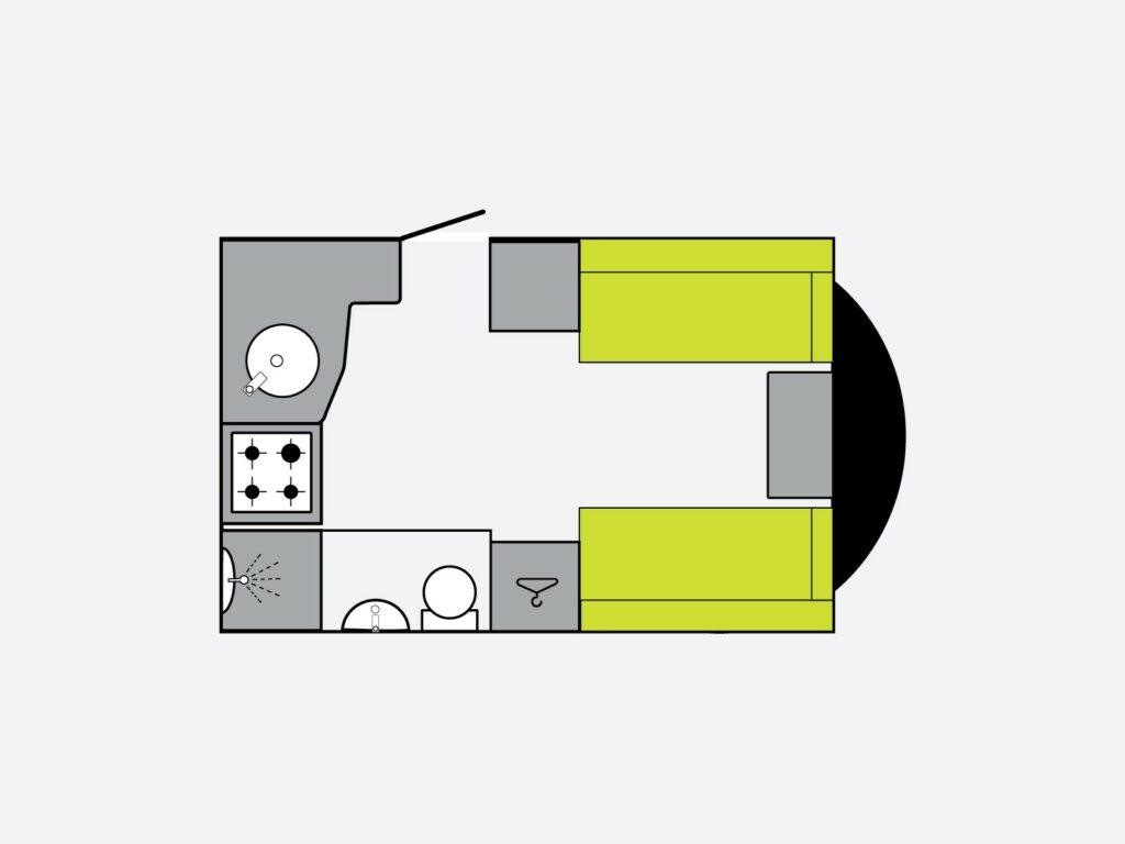 Used Caravans For Sale Layout