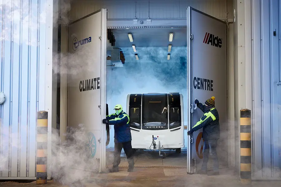 Insulated Cold Chamber Caravan